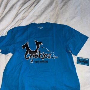 True Religion Blue Graphic Tee